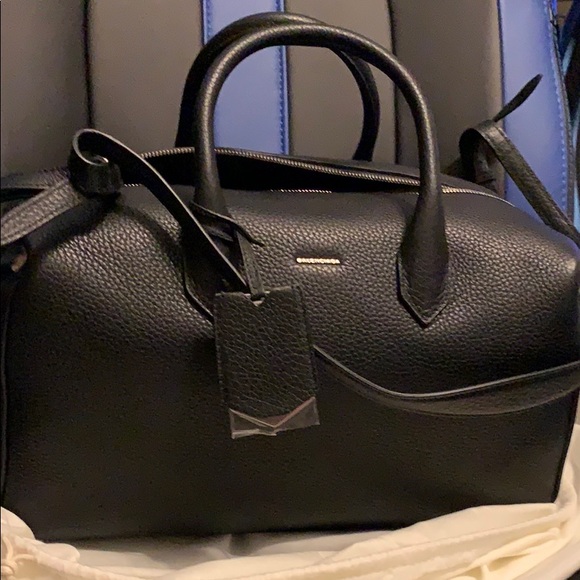Balenciaga Handbags - Balenciaga Pebbled Leather Shoulder Bag